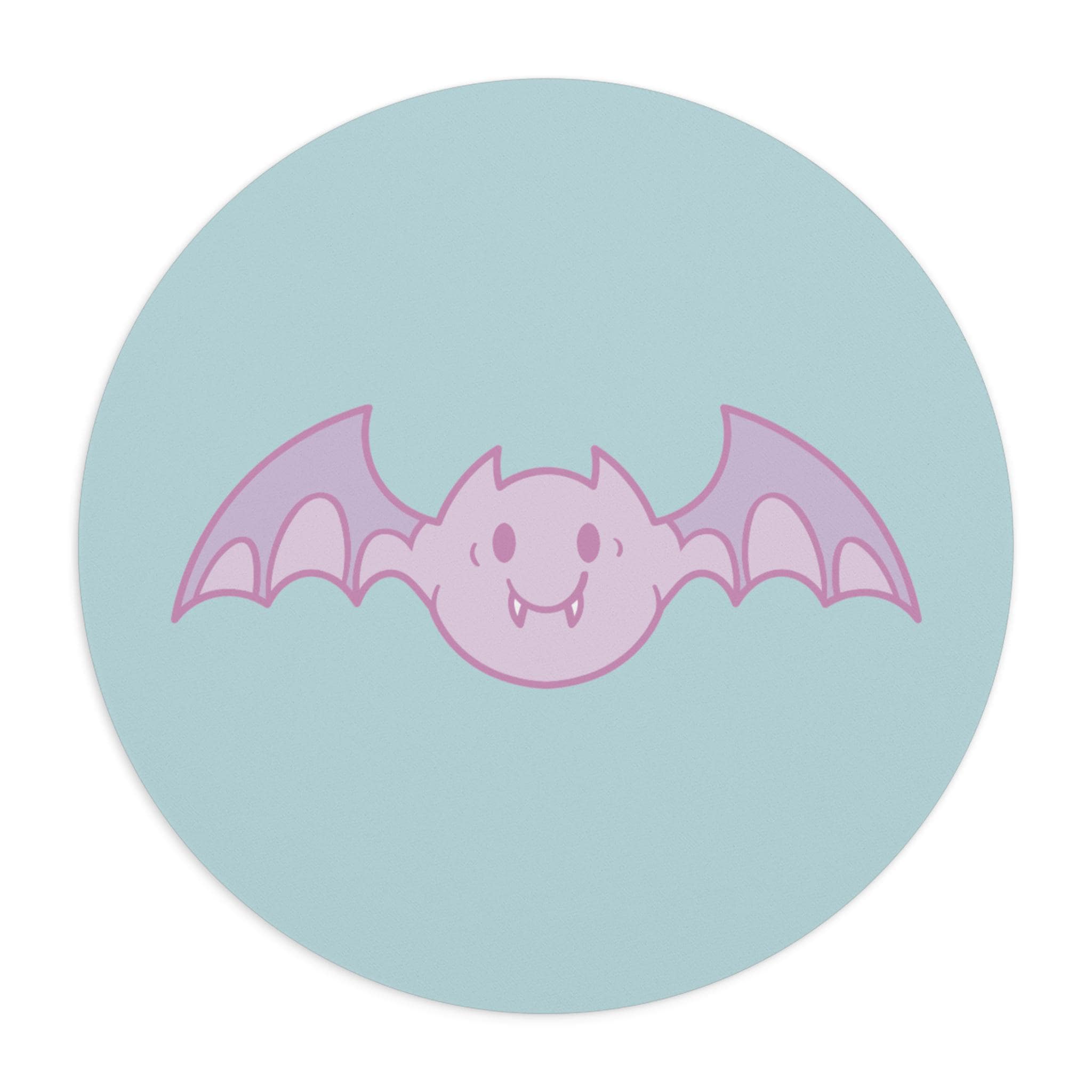 Cute Bat Mouse Pad | Gamer Desk Accessory, Halloween Decor, Office Gift, Kawaii Office Supplies, Animal Lover Gift