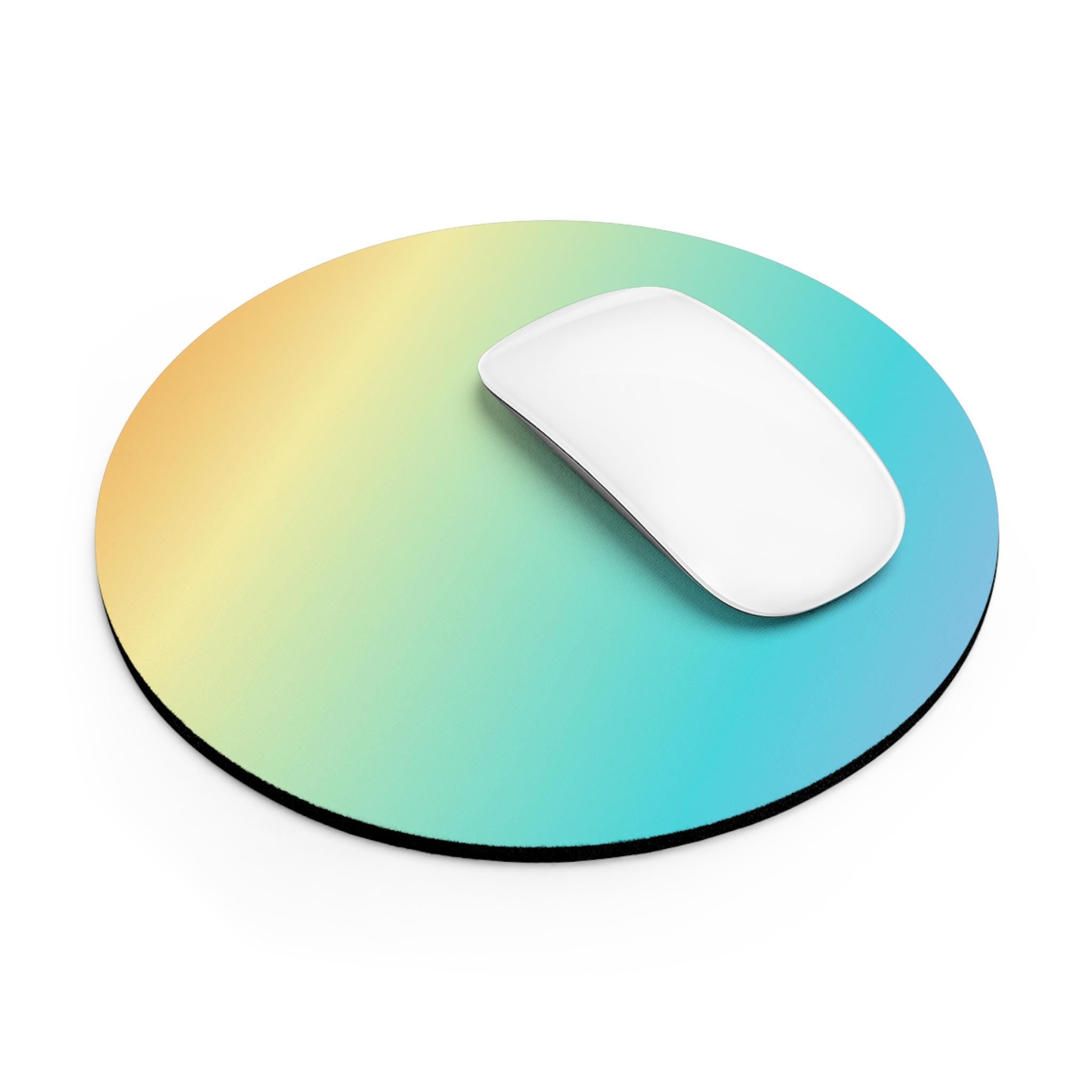 Vibrant Gradient Mouse Pad, Office Accessory, Gaming Gift, Desk Decor, Colorful Workstation, Unique Mouse Mat