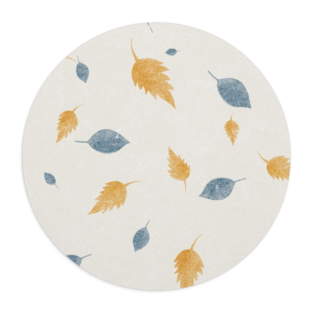 Autumn Leaves Mouse Pad | Nature-Inspired Desk Accessories, Fall Home Decor, Office Gift, Seasonal Desk Organizer