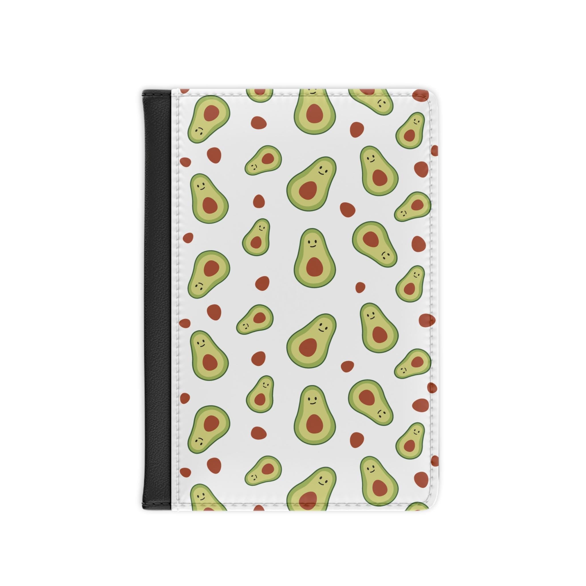 Playful Avocado Passport Cover | Travel Accessory, Gift for Travelers, Cute Passport Holder, Avocado Lover's Gift, Fun Travel Supplies