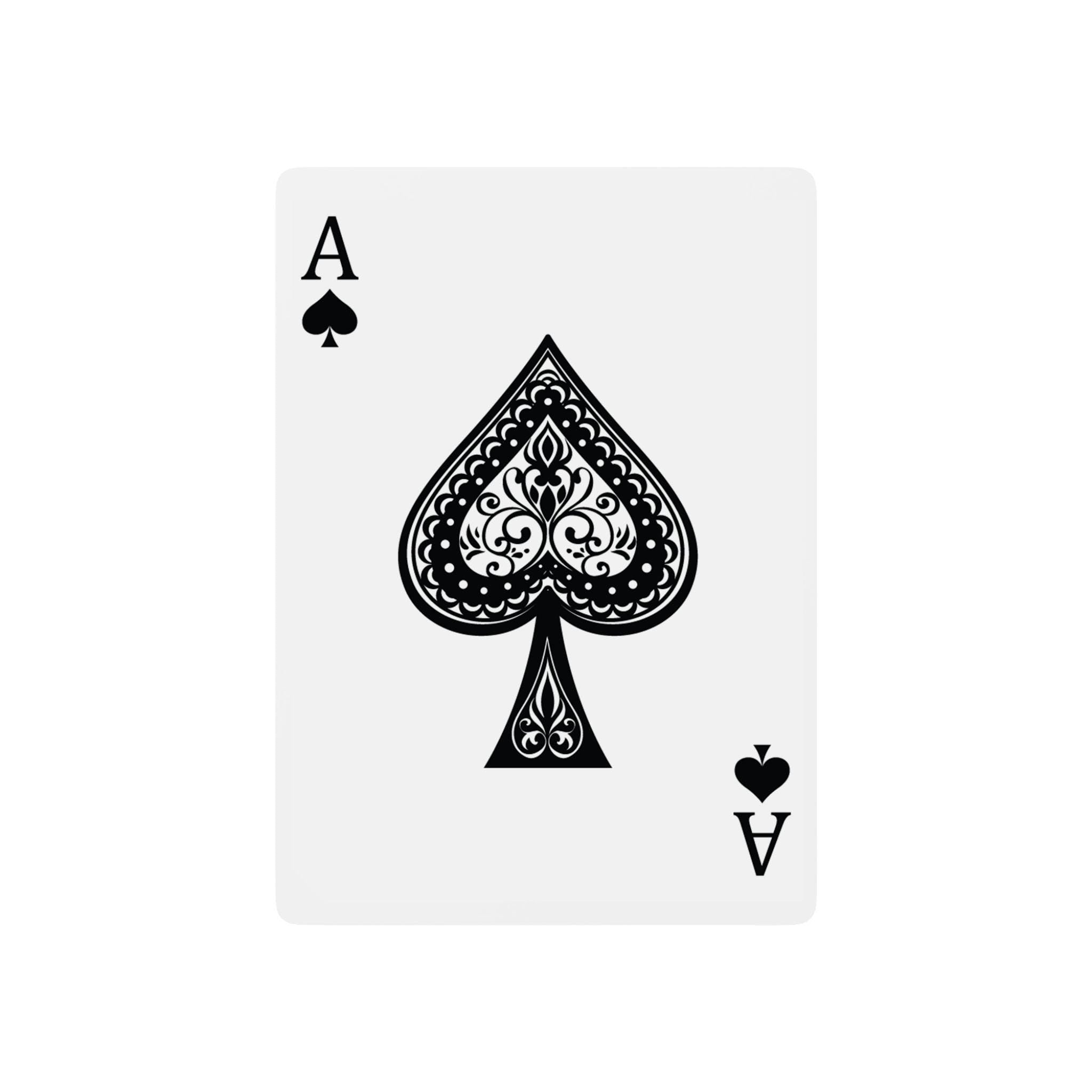 Chic Poker Playing Cards Set - Perfect for Game Night, Card Players, Gift for Gamers, Poker Enthusiasts, Casino Theme Party